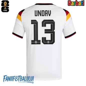 Germania Deniz Undav #13 Tricou Fotbal Replică Mondial 2026 Barbati Acasa